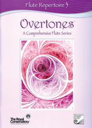 OVERTONES FLUTE REPERTOIRE #3 BK/CD cover